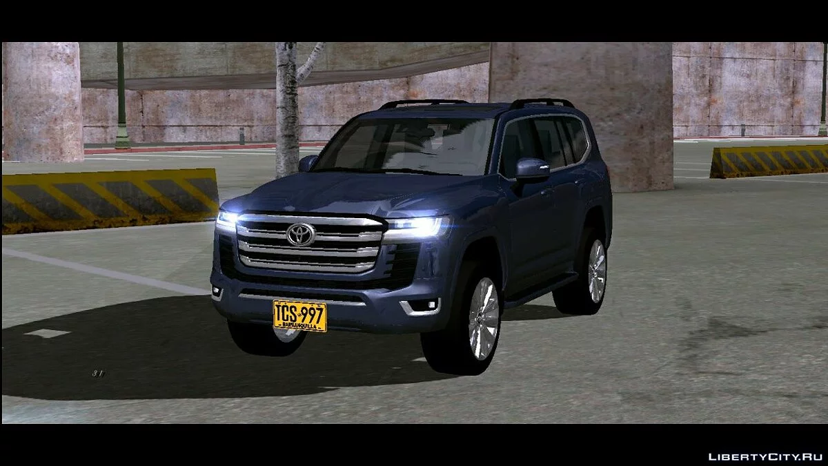 2021 Toyota Land Cruiser 300 (nur DFF) / GTA San Andreas (iOS, Android)