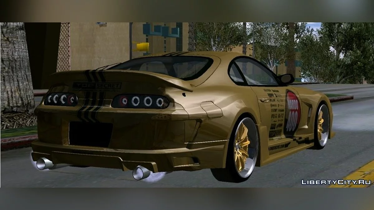 Toyota Supra Top Secret v12 / GTA San Andreas (iOS, Android)
