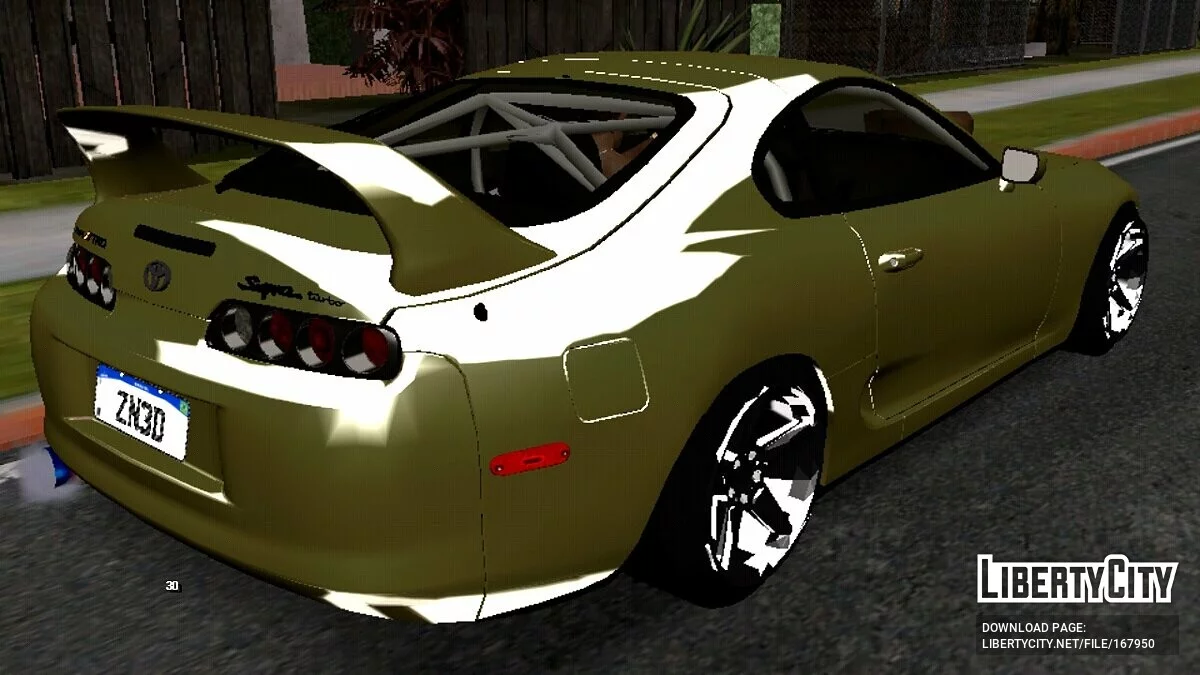 Toyota Supra MK4 / GTA San Andreas (iOS, Android)