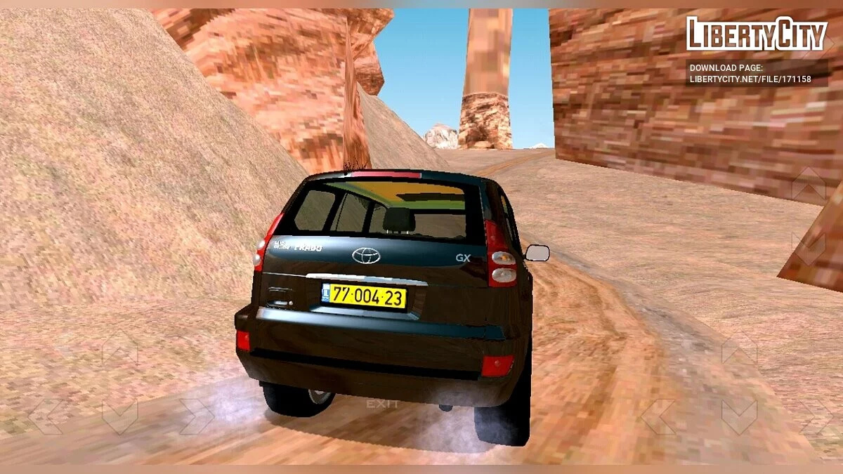 Тойота Ленд Крузер Прадо 120 / GTA San Andreas (iOS, Android)