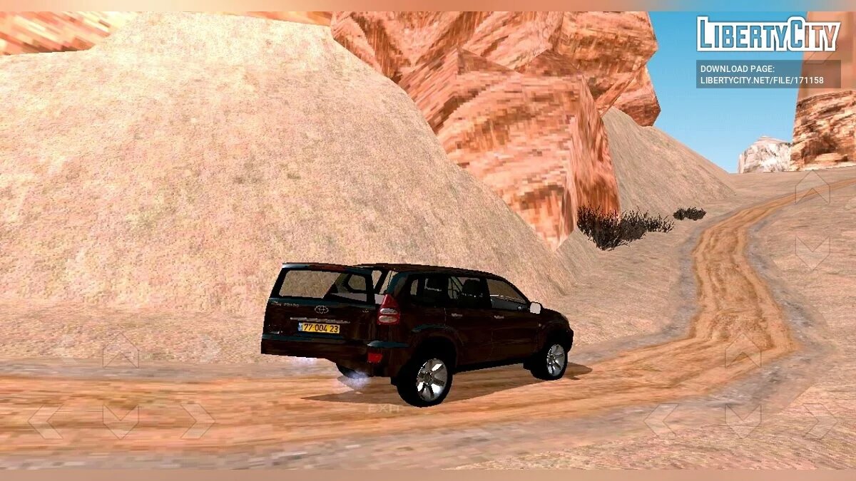 Тойота Ленд Крузер Прадо 120 / GTA San Andreas (iOS, Android)
