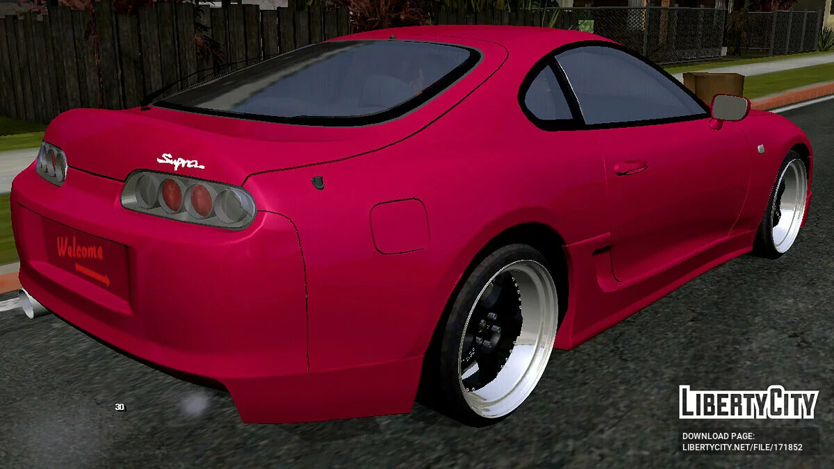 Toyota Supra MK4 (DFF only) / GTA San Andreas (iOS, Android)