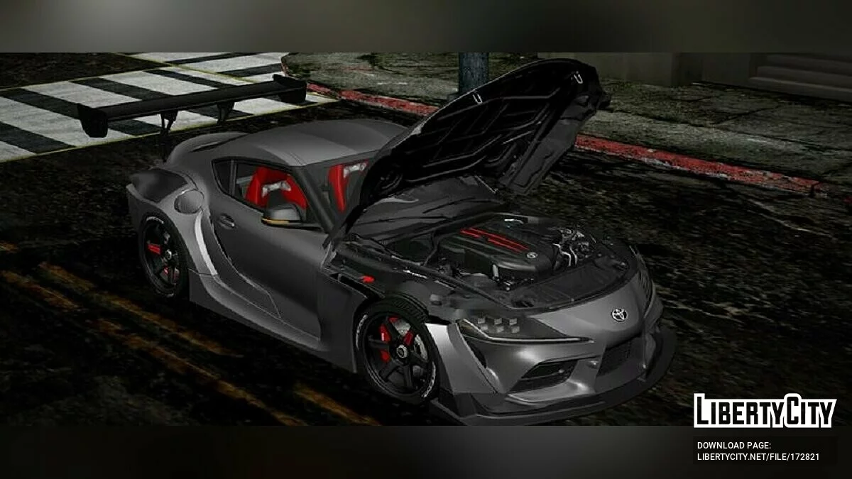 2020 Toyota GR Supra FH5 Bodykit / GTA San Andreas (iOS, Android)