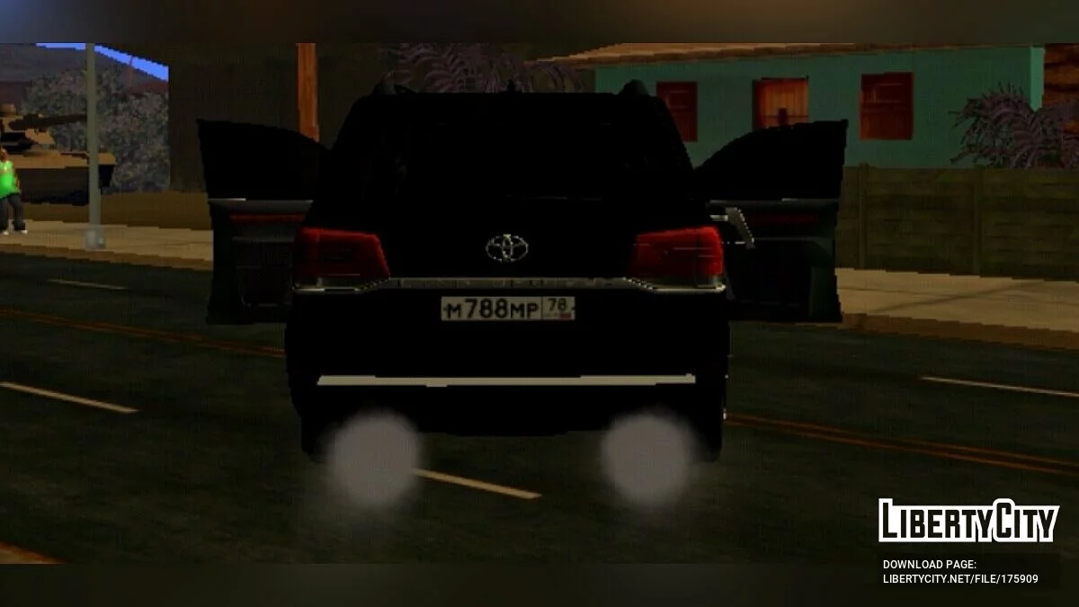 تويوتا لاند كروزر 2019 / GTA سان أندرياس (iOS، أندرويد)
