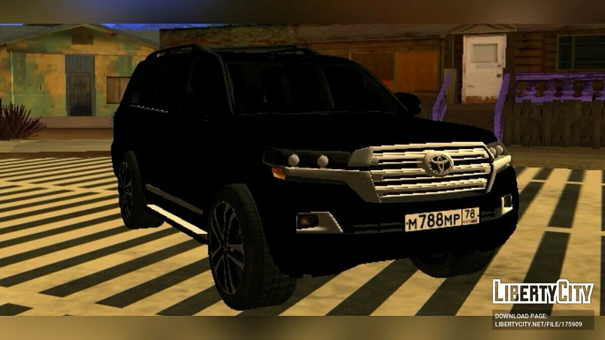 تويوتا لاند كروزر 2019 / GTA سان أندرياس (iOS، أندرويد)
