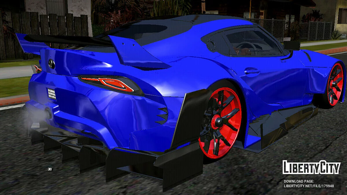 Kit de carrocería Toyota Supra A90 (solo DFF) / GTA San Andreas (iOS, Android)