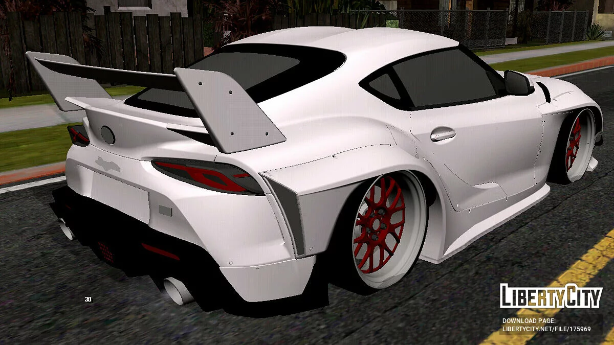 Toyota Supra GR Liberty Walk (только DFF) / GTA San Andreas (iOS, Android)