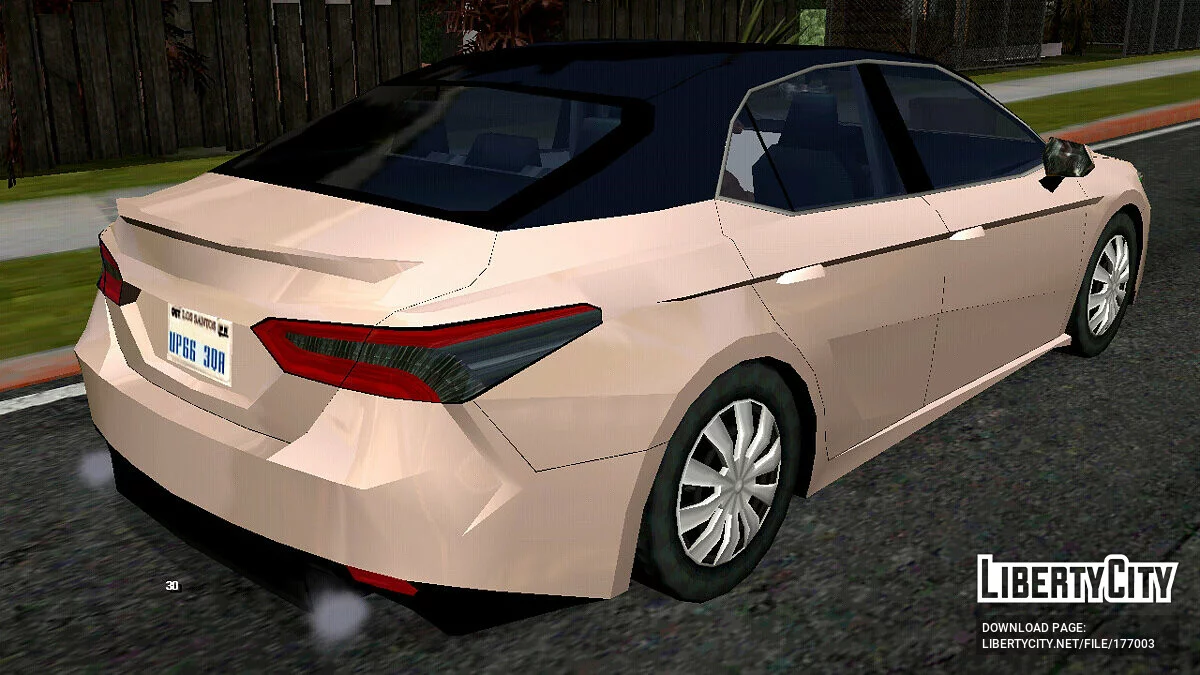 丰田凯美瑞混合动力 2018 (仅 DFF) / GTA San Andreas (iOS, Android)