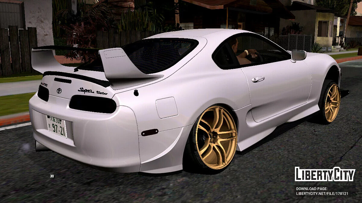 丰田 Supra A80 姿态 / GTA San Andreas (iOS, Android)