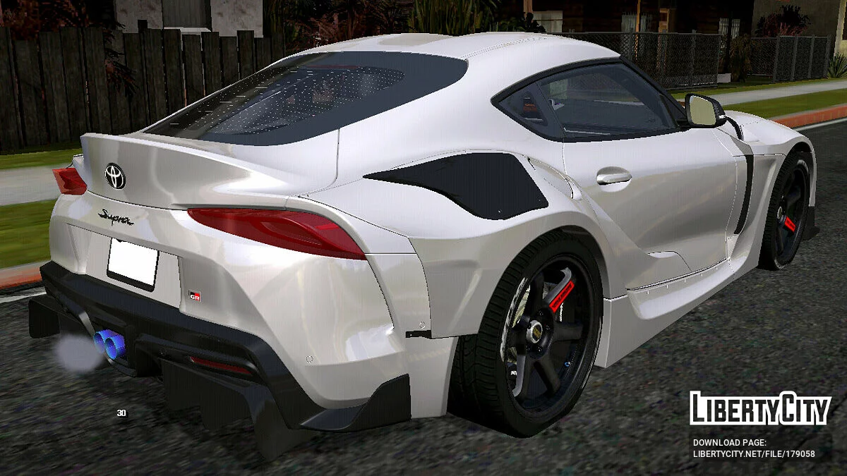 Toyota Supra GR 2020 / GTA San Andreas (iOS, Android)