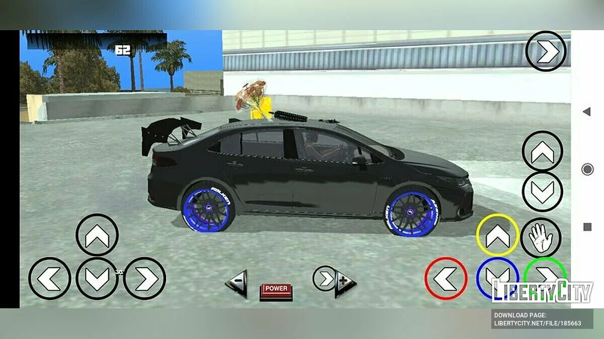 Toyota Corolla but in Ugly Version / GTA San Andreas (iOS, Android)