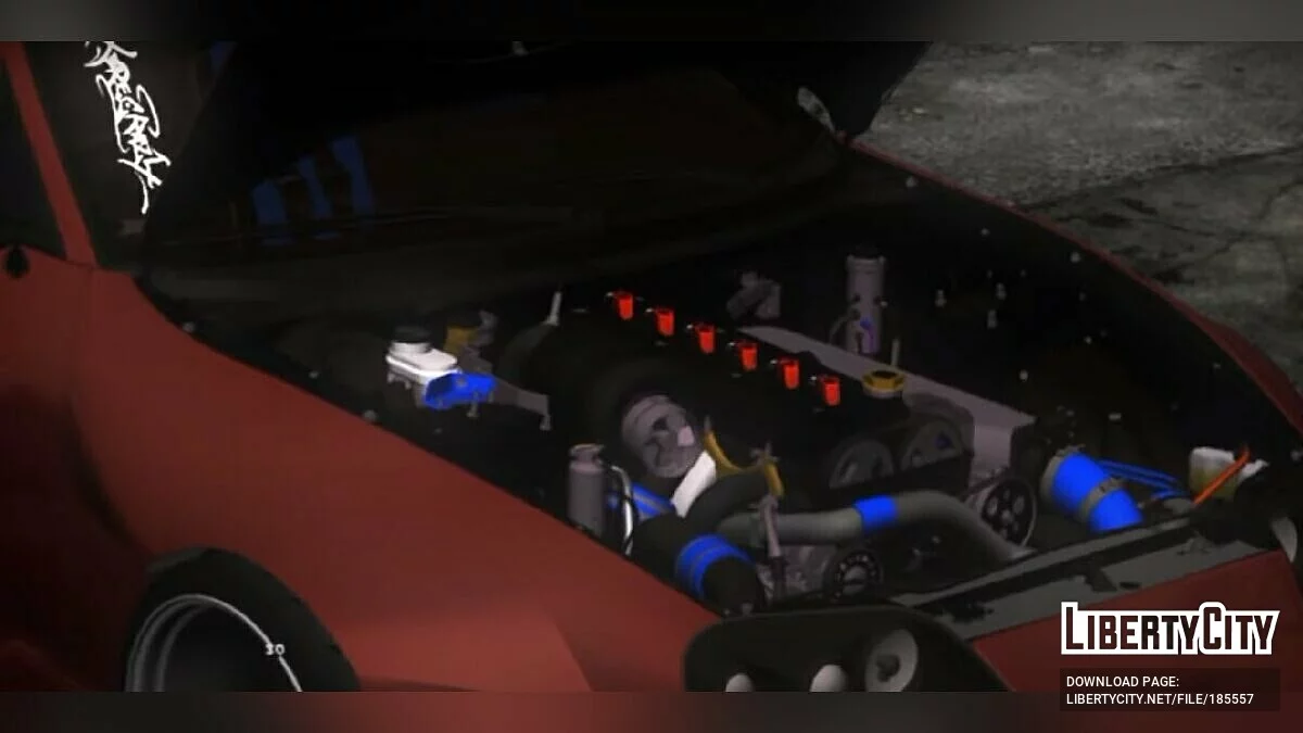 Toyota Supra MK-4 Rocket Bunny / GTA San Andreas (iOS, Android)
