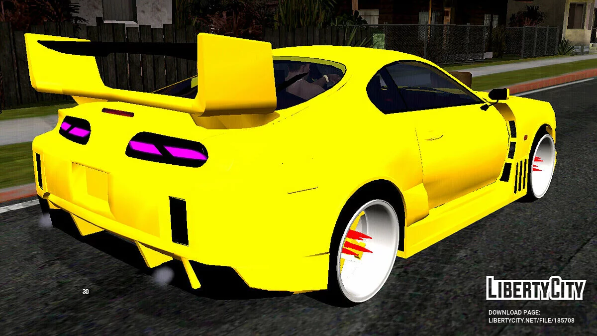 Toyota Supra MK4 Goldz / GTA San Andreas (iOS, Android)