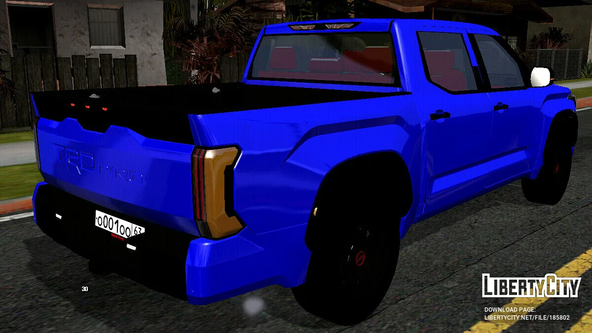 تويوتا تندرا تي ار دي برو 2022 / GTA سان أندرياس (iOS، أندرويد)