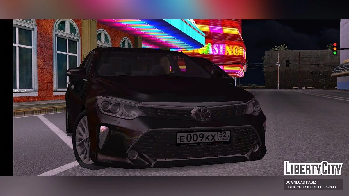 Toyota Camry V6 3.5 EXCLUSIVE / GTA San Andreas (iOS, Android)