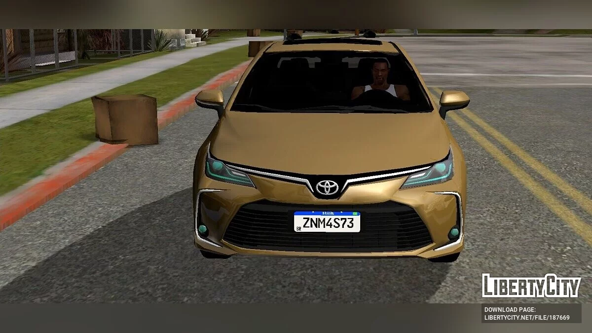 Toyota Corolla Original (DFF seulement) / GTA San Andreas (iOS, Android)