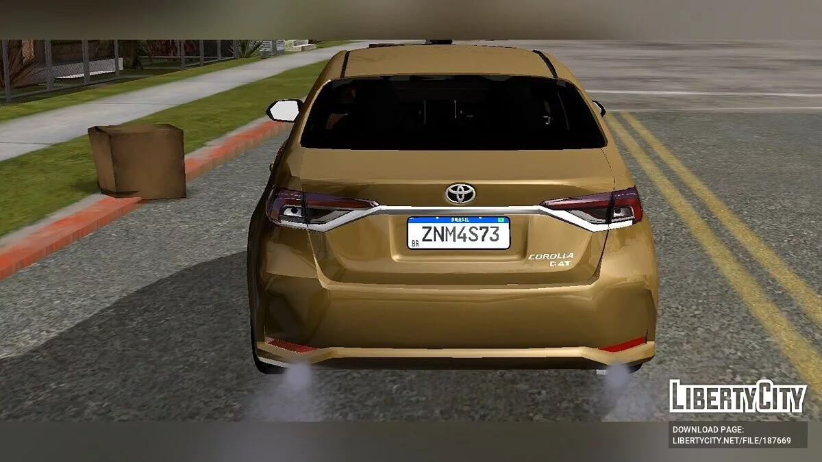 Toyota Corolla Original (DFF seulement) / GTA San Andreas (iOS, Android)