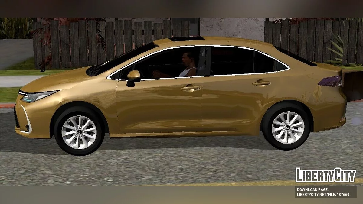Toyota Corolla Original (DFF seulement) / GTA San Andreas (iOS, Android)