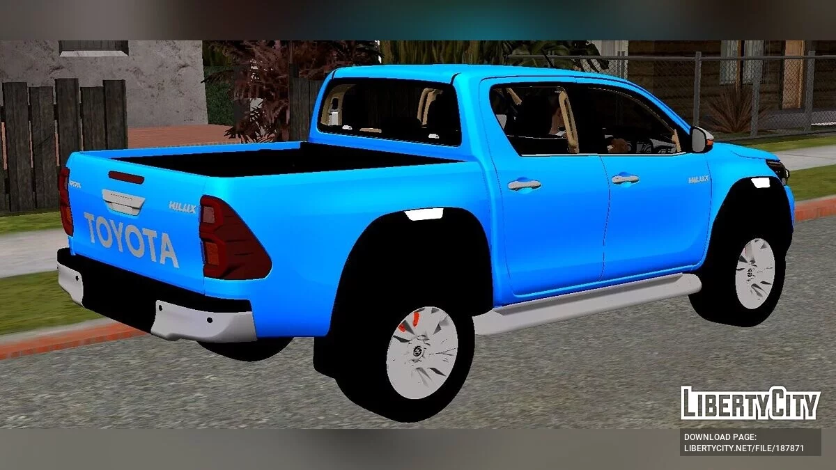 Toyota Hilux 2023 (DFF uniquement) / GTA San Andreas (iOS, Android)