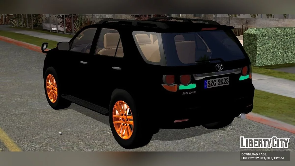Toyota Fortuner 4x4 2015 (apenas DFF) / GTA San Andreas (iOS, Android)