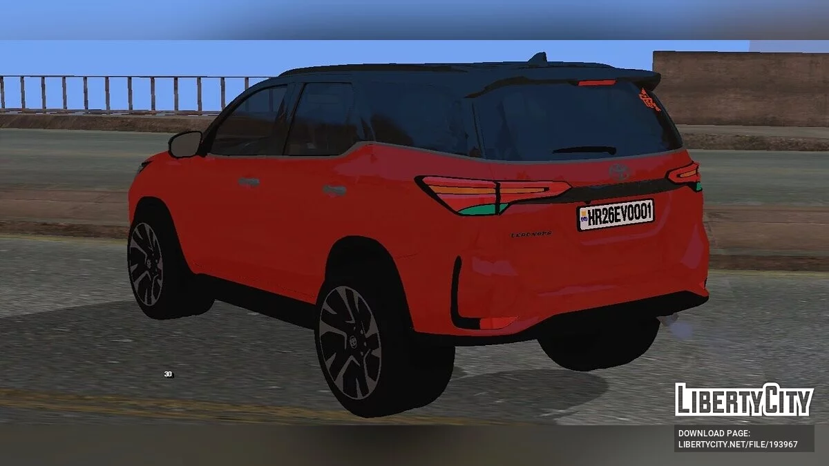 Toyota Fortuner Lagender (nur DFF) / GTA San Andreas (iOS, Android)