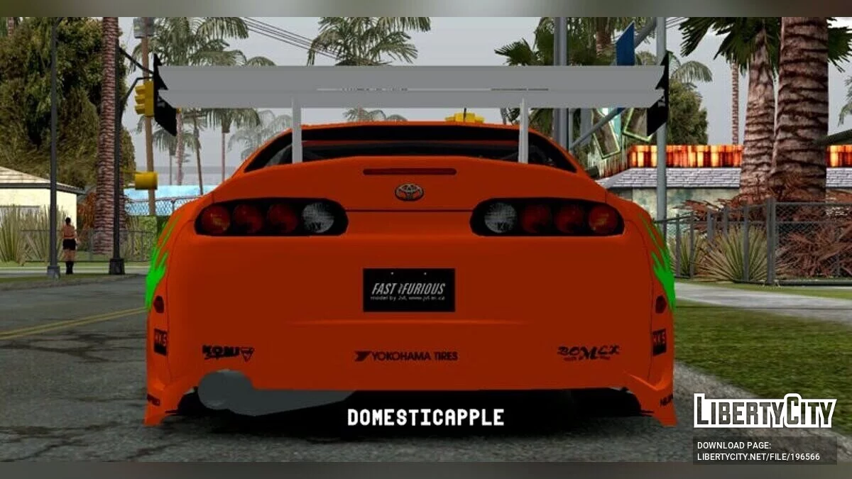 1994 Toyota Supra MK IV / GTA San Andreas (iOS, Android)