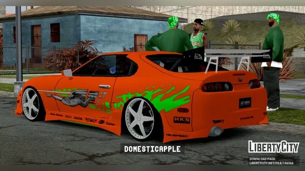 1994 Toyota Supra MK IV / GTA San Andreas (iOS, Android)