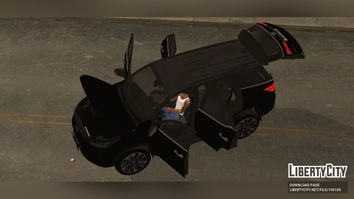 Toyota Fortuner (فقط DFF) / GTA سان أندرياس (iOS، أندرويد)