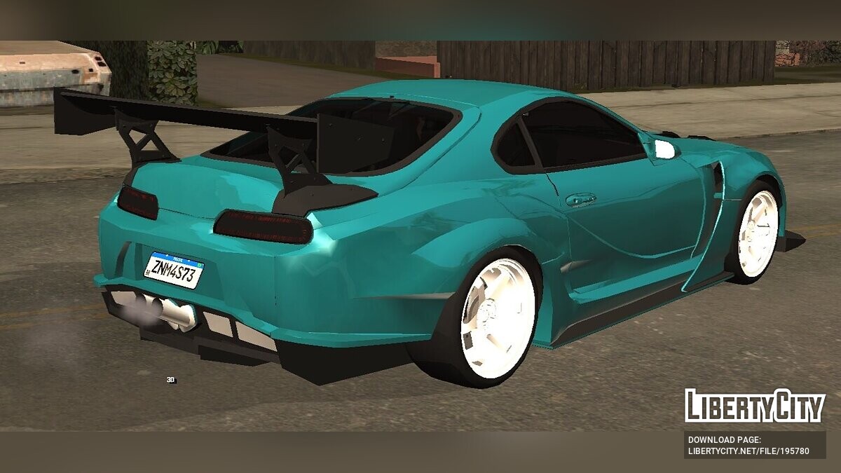 Download Toyota Supra Only DFF For GTA San Andreas IOS Android