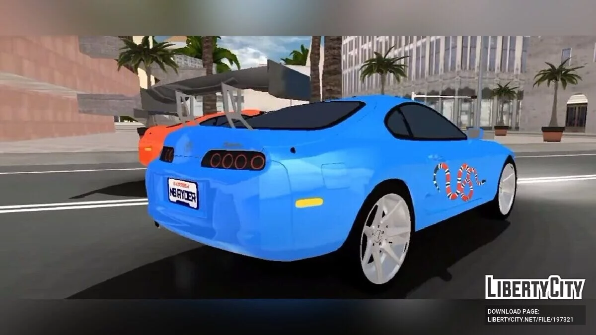 Toyota Supra Mk4 (hanya DFF) / GTA San Andreas (iOS, Android)