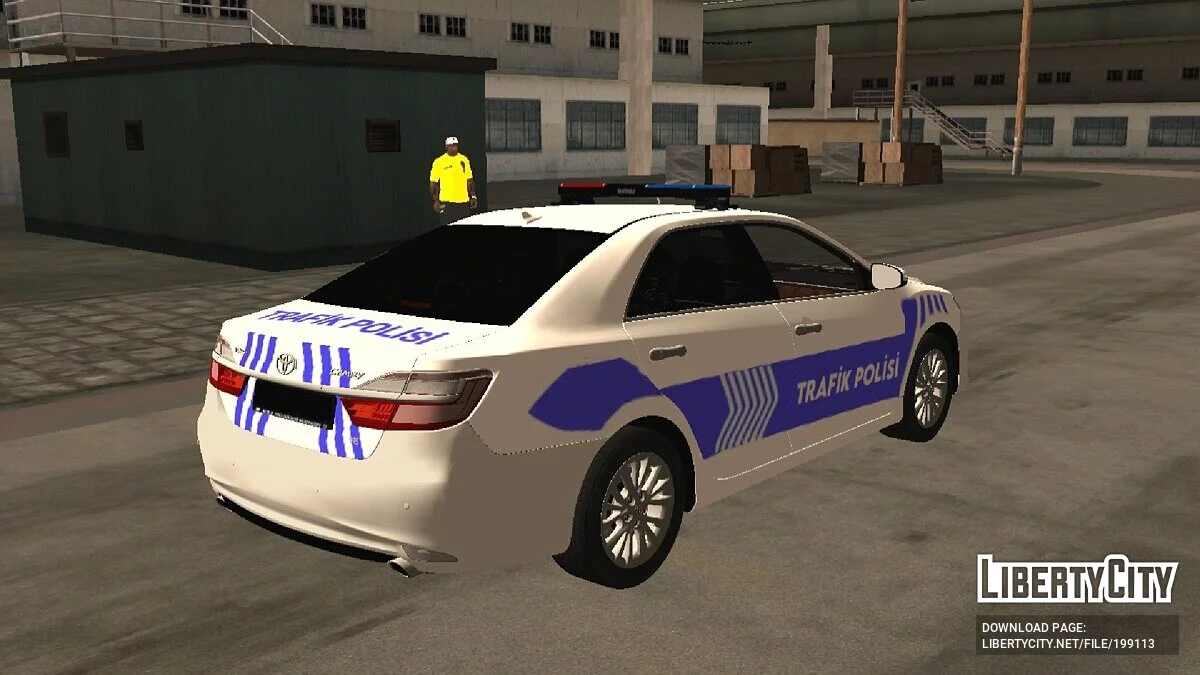 Polícia de Trânsito Turca - Toyota Camry / GTA San Andreas (iOS, Android)
