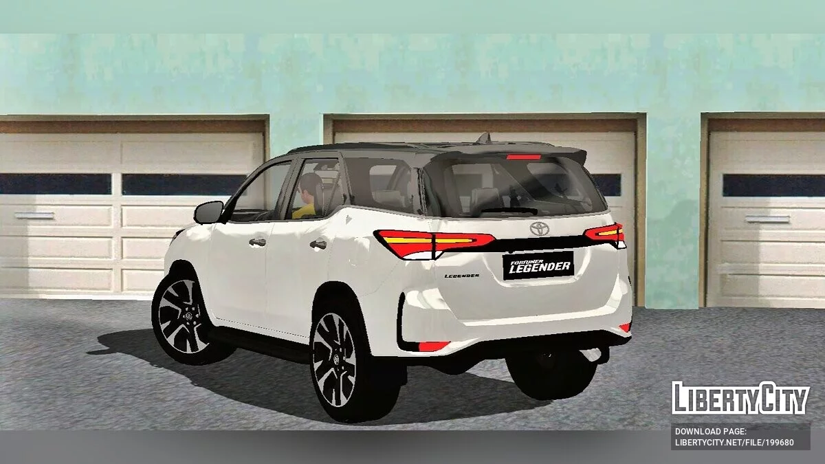Toyota Fortuner Legender 2023 (Only DFF) / GTA San Andreas (iOS, Android)