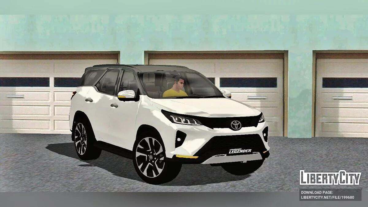 Toyota Fortuner Legender 2023 (Only DFF) / GTA San Andreas (iOS, Android)
