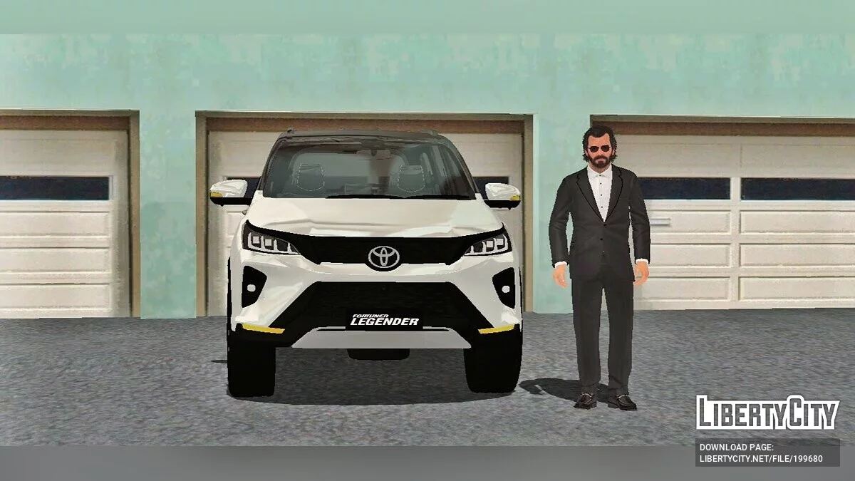 Toyota Fortuner Legender 2023 (Only DFF) / GTA San Andreas (iOS, Android)