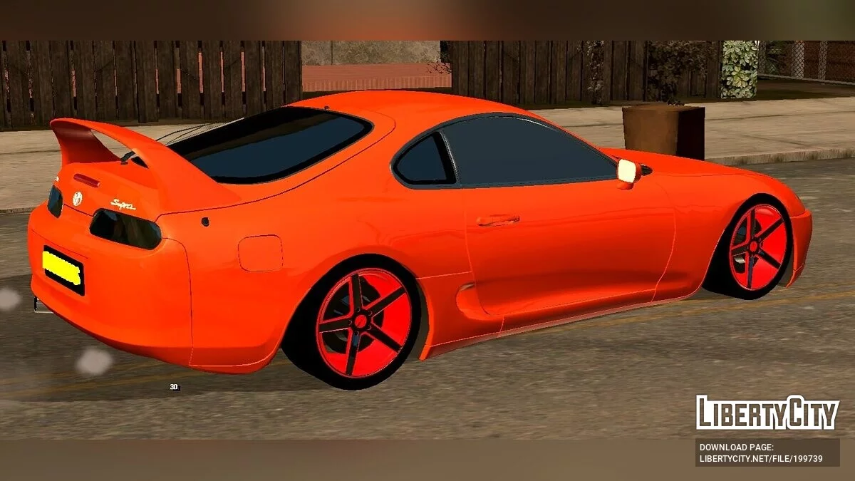 Toyota Supra (Only DFF) / GTA San Andreas (iOS, Android)