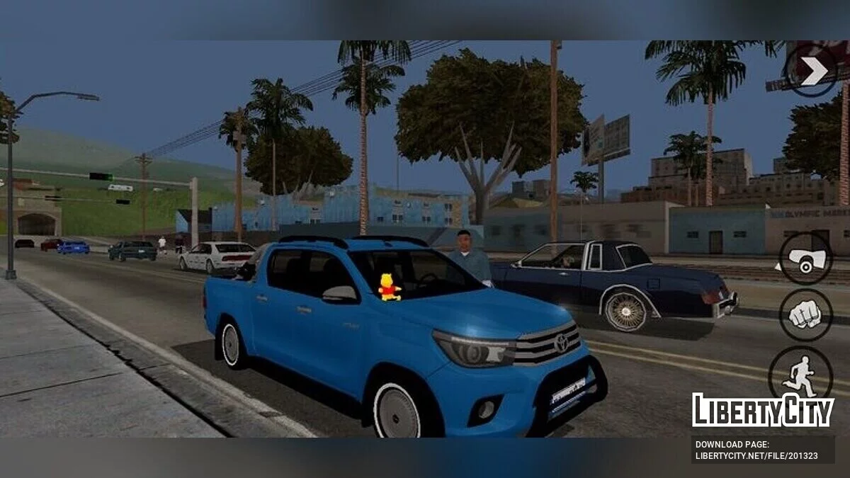 تويوتا هيلوكس 2017 / GTA سان أندرياس (iOS، أندرويد)
