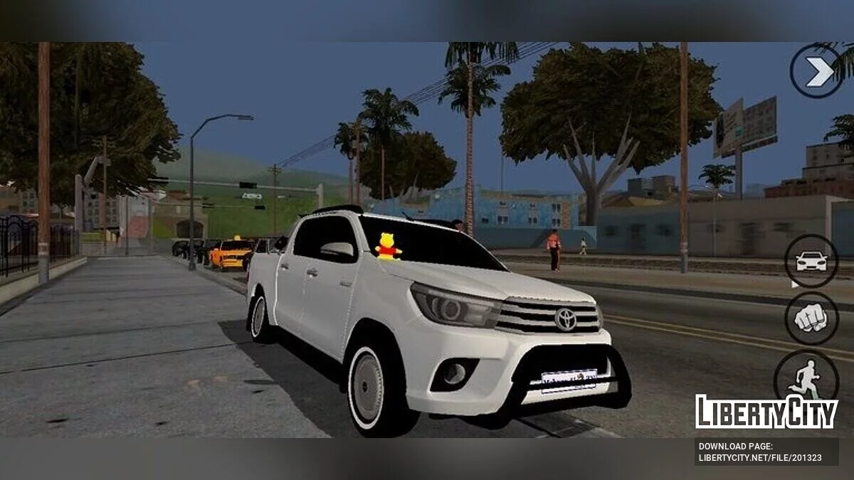 تويوتا هيلوكس 2017 / GTA سان أندرياس (iOS، أندرويد)