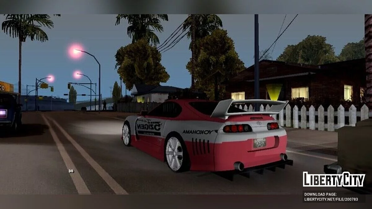 Toyota Supra NFS Carbon / GTA San Andreas (iOS, Android)