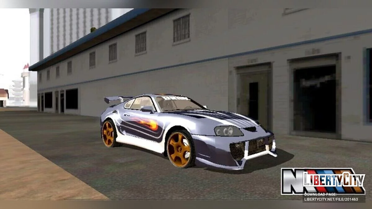 Toyota Supra (Vic) + свій звук / GTA San Andreas (iOS, Android)