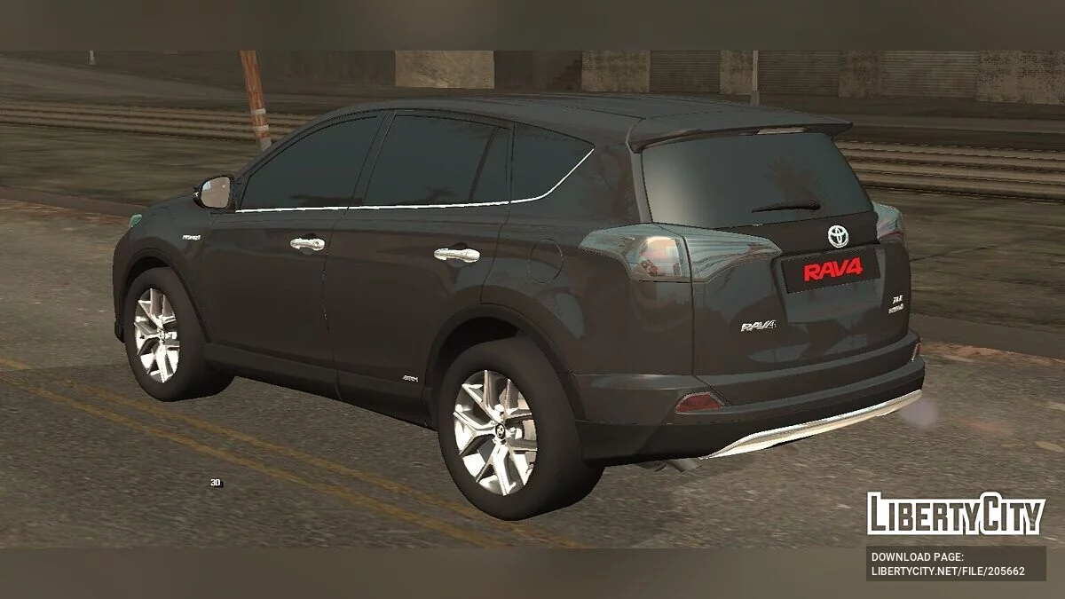 Toyota RAV4 2017 (Only DFF) / GTA San Andreas (iOS, Android)