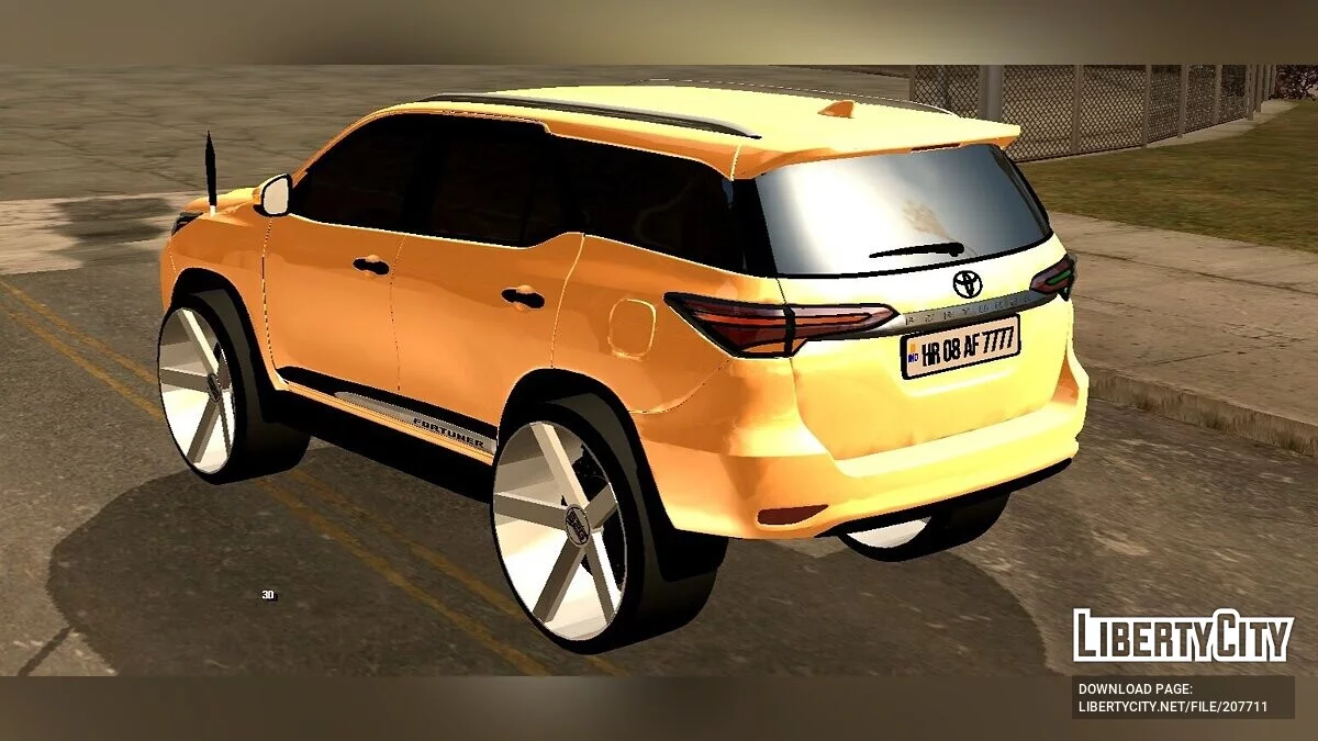 Toyota Fortuner 2023 (apenas DFF) / GTA San Andreas (iOS, Android)