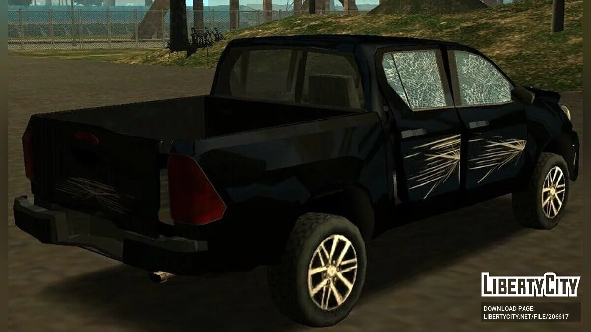 Toyota Hilux 2019 Argentina (Only DFF) / GTA San Andreas (iOS, Android)