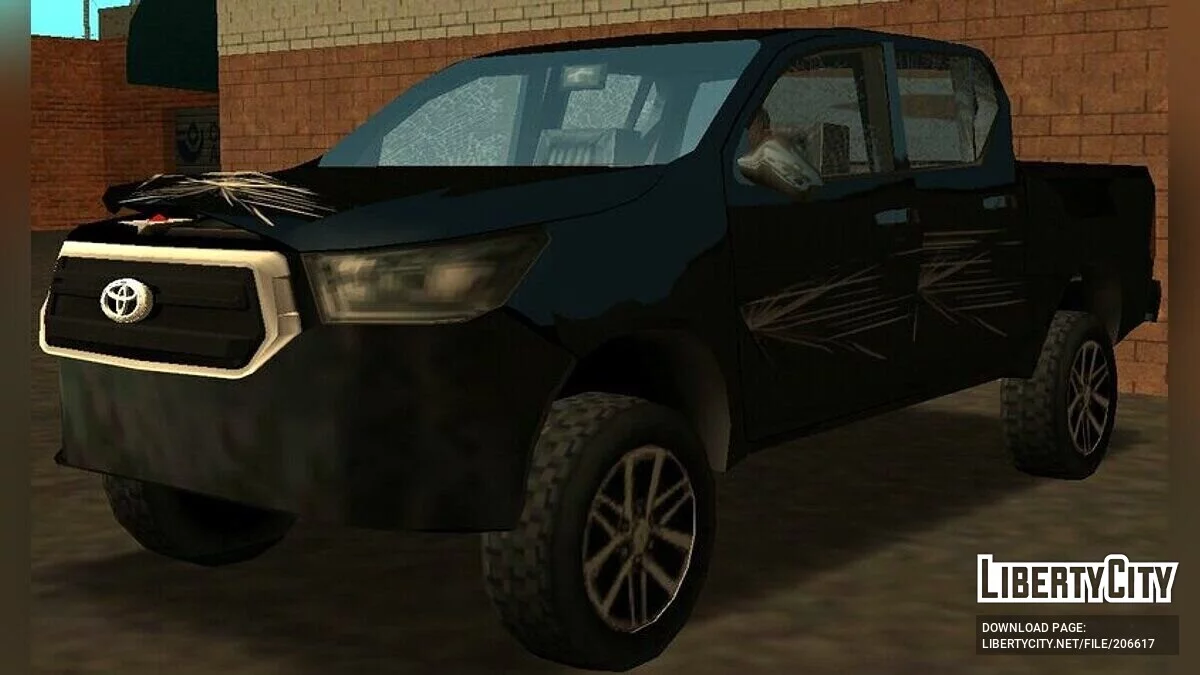 Toyota Hilux 2019 Argentina (Only DFF) / GTA San Andreas (iOS, Android)