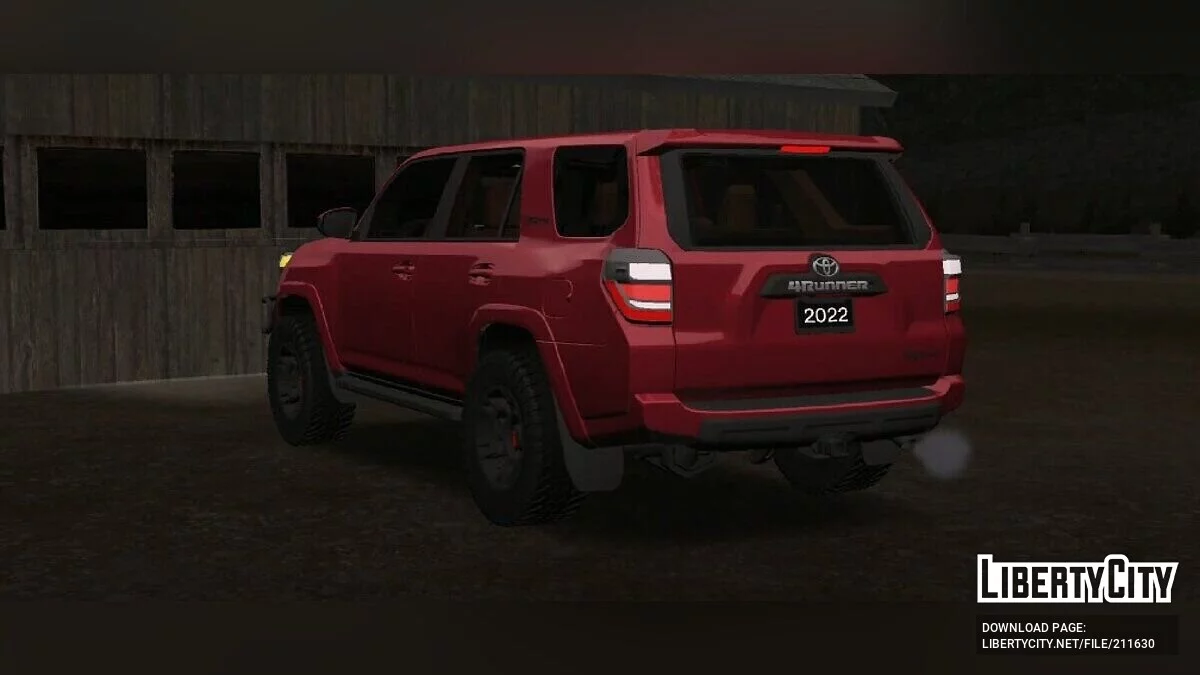 Toyota 4runner TRD Pro 2022 / GTA San Andreas (iOS, Android)