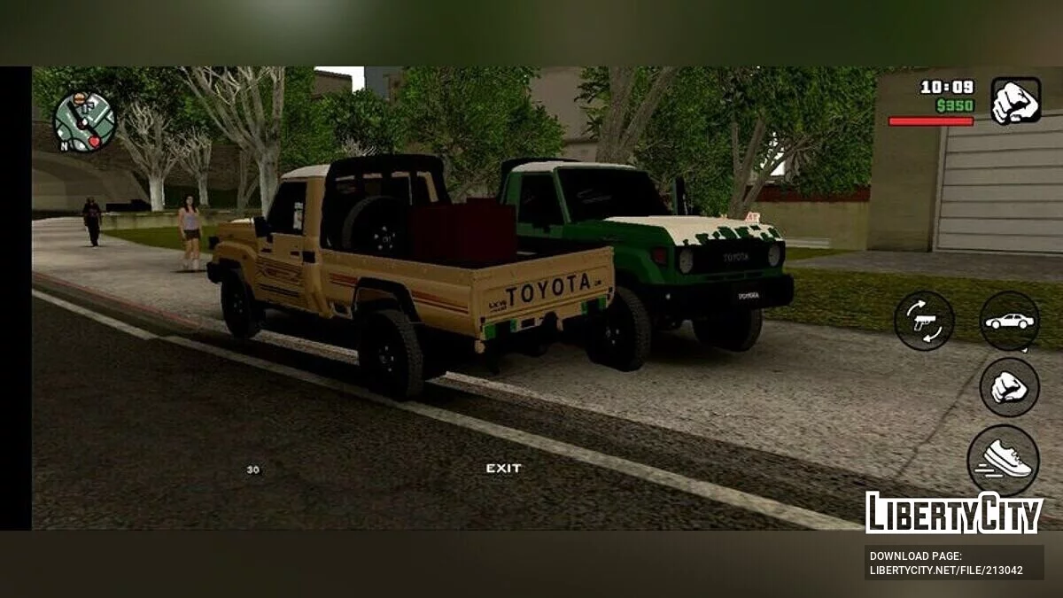 Toyota Land Cruiser J79 2024 / GTA San Andreas (iOS, Android)