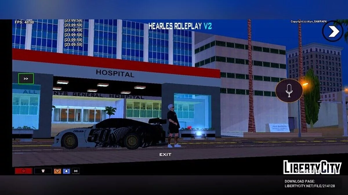 Toyota Supra / GTA سان أندرياس (iOS، أندرويد)