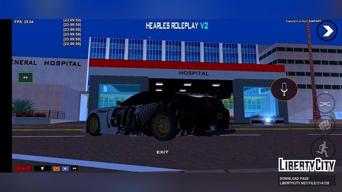 Toyota Supra / GTA سان أندرياس (iOS، أندرويد)