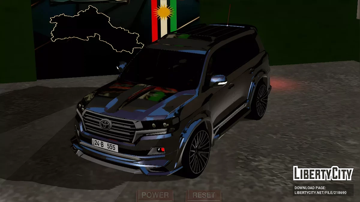 Toyota LC200 (DFF Only) / GTA San Andreas (iOS, Android)