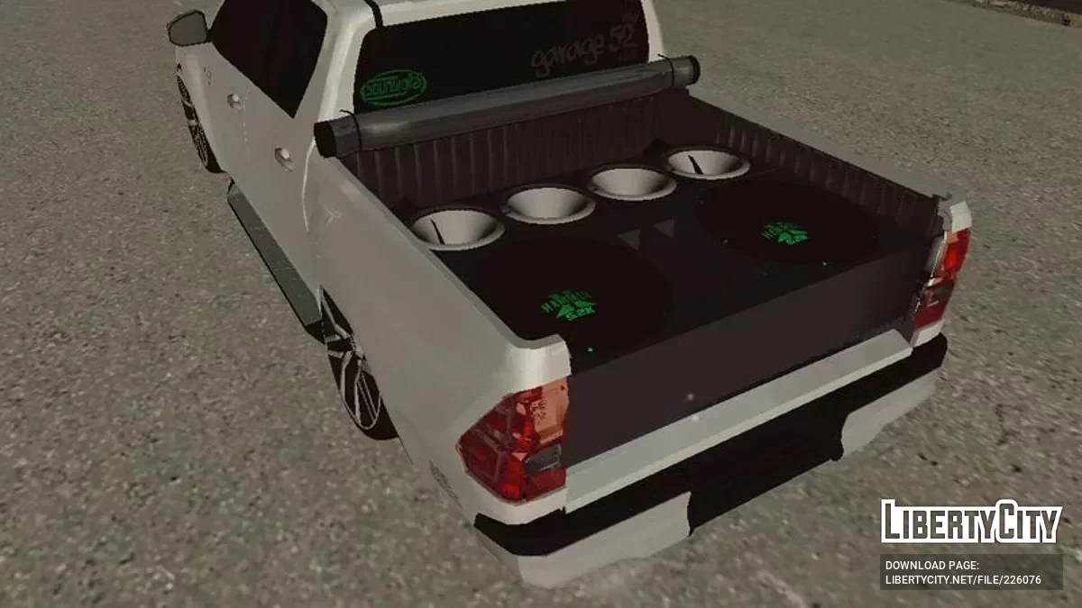 Toyota Hilux Al Piso / GTA San Andreas (iOS, Android)