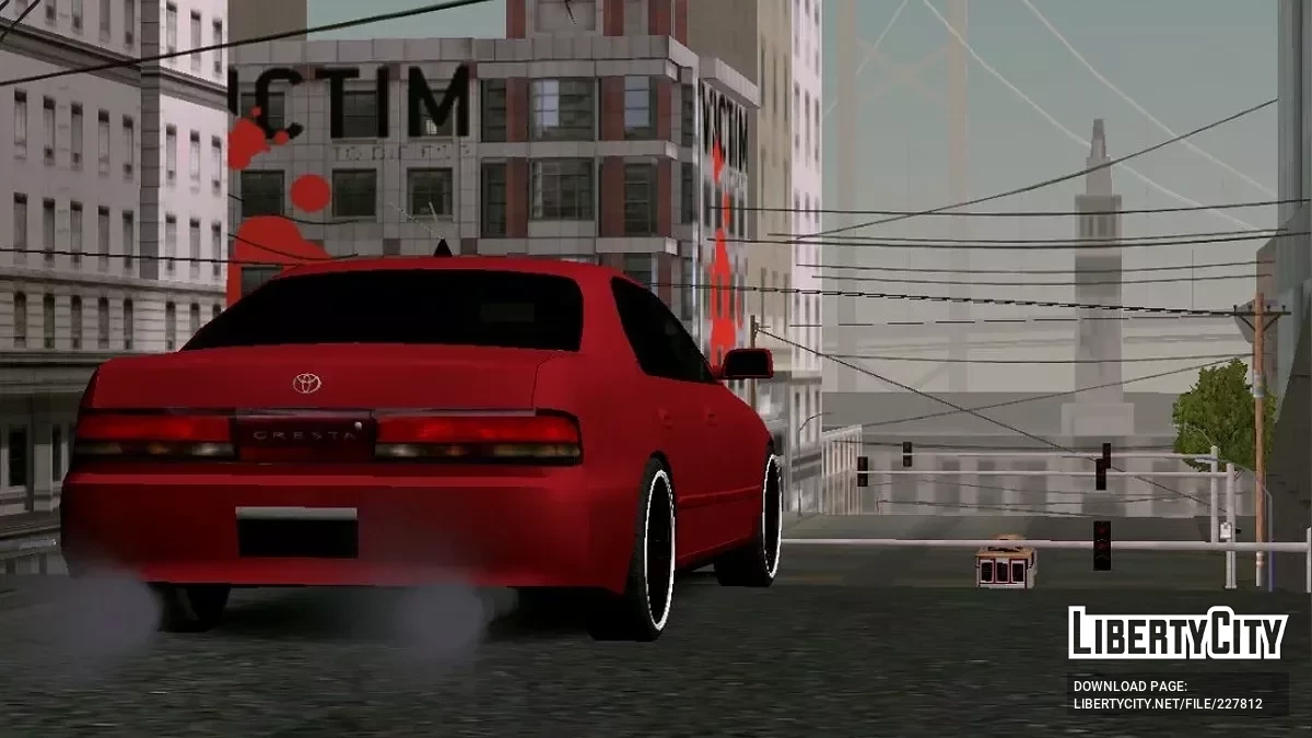 Toyota Cresta Street Drift / GTA San Andreas (iOS, Android)